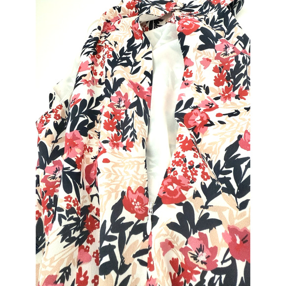 Amour Vert Dress Halter Multi Colors Coquette, Feminine Floral Resort Small - Picture 4 of 13